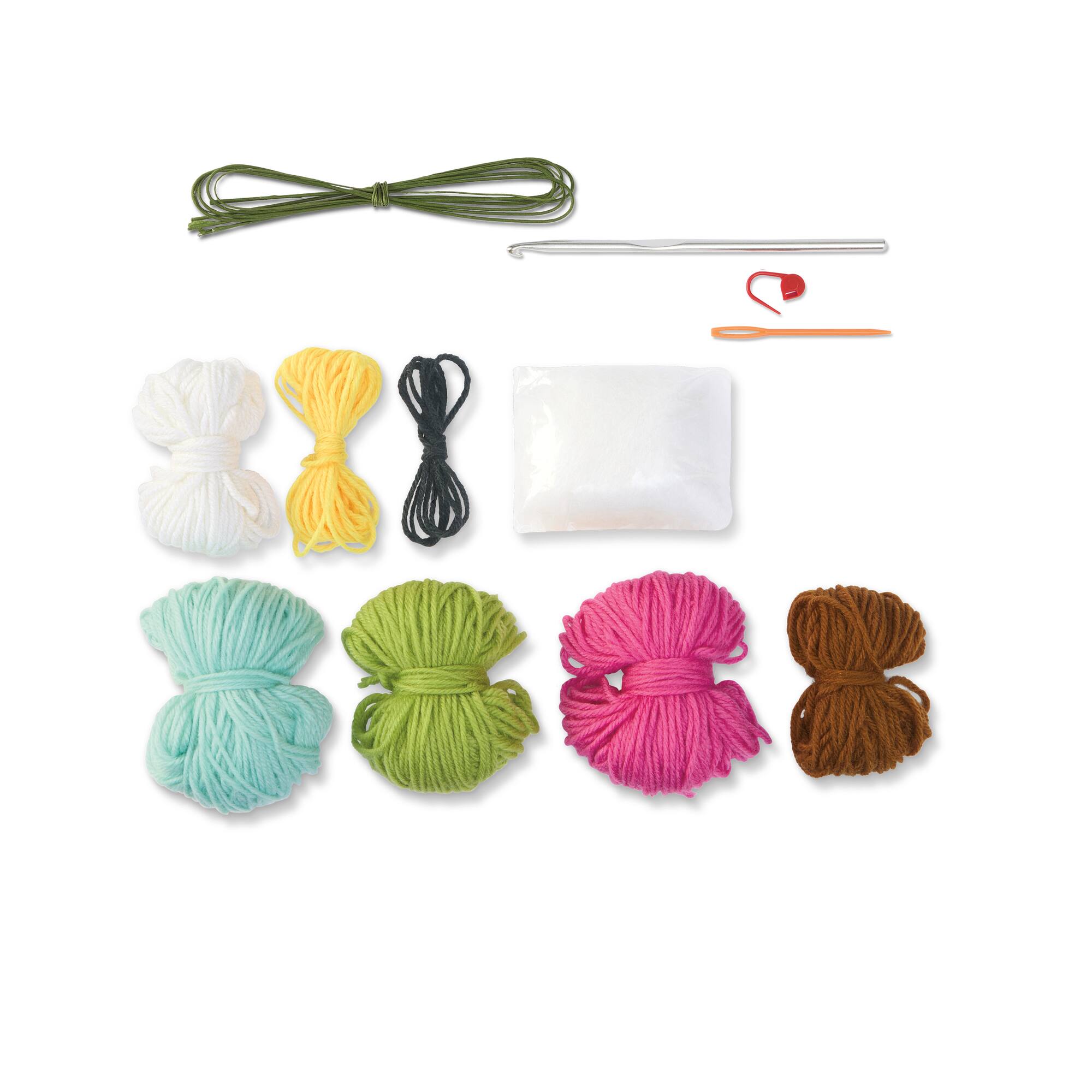 Summer Kawaii Strawberry Plant Crochet Kit by Loops & Threads®